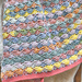 Watercolor Shells Afghan pattern