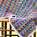 Bitty Melted Crayons Baby Blanket pattern 