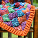 Faux Knit Entrelac Throw pattern