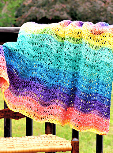 Mandala Waves Baby Blanket photo 3