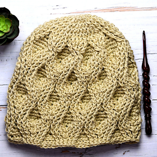 Raised Diamonds Beanie photo 4