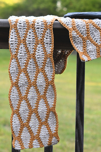 Hourglass Mens Scarf photo 2