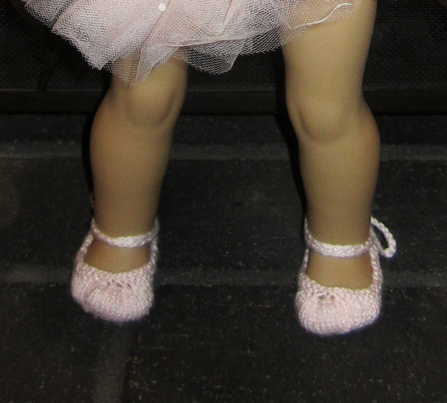 Ravelry kimmyz's Seamless American Girl Doll Ballet Slippers