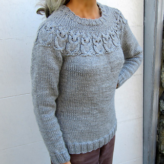 I had to modify the pattern for worsted weight yarn.