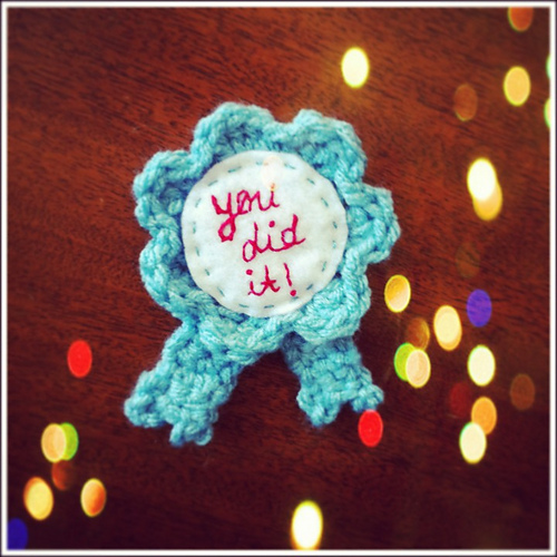 Ravelry: Mini Prize Ribbons pattern by Brenna Eaves