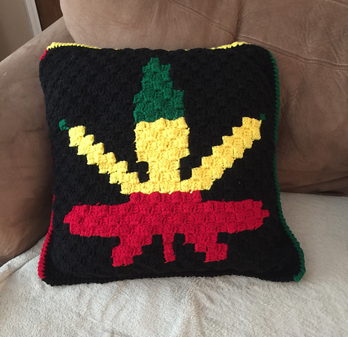 Reggae Inspired Decor/ Throw Pillow photo 1