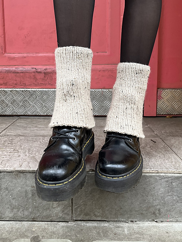 Autumn Ankle Warmers photo 3