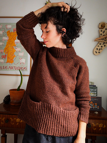 Ravelry: Castanha Sweater pattern by Klára Pushin