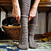 Meander Socks pattern