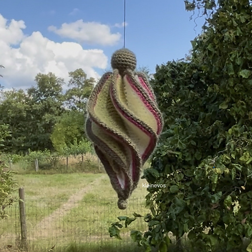 Windspinner Teardrop Ornament