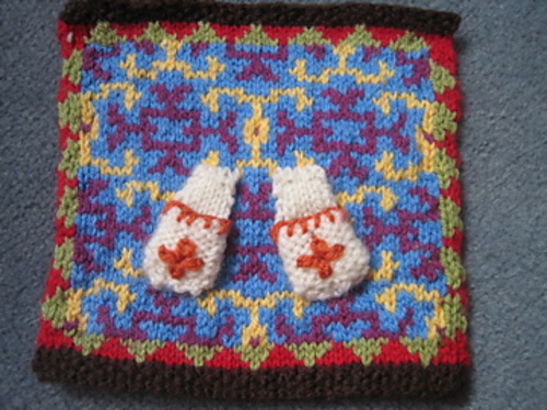 Slippers on carpet square photo 1