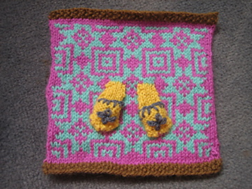 Slippers on carpet square photo 3