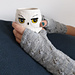 Wrist Warmers Rosemary pattern 