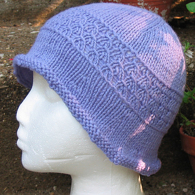 Ravelry Cozy Chemo Hat pattern by Andi Smith