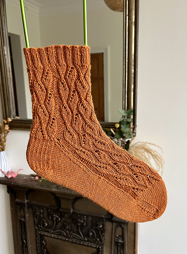 Falling Leaves Sokker - Little Loops