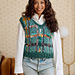 Plaid Happy Vest pattern 