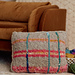 Blooming Plaid Pillow pattern 