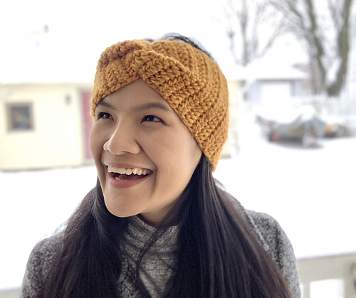 Ear warmer headband photo 6