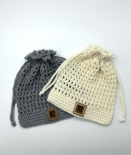 Drawstring Netted Pouch photo 2