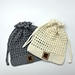 Drawstring Netted Pouch photo 3