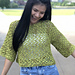 Lacy Crochet Sweater Top photo 3