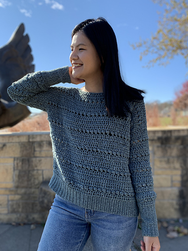 Bead Stitch Crochet Sweater photo 4