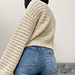 Lacy knitted sweater photo 3