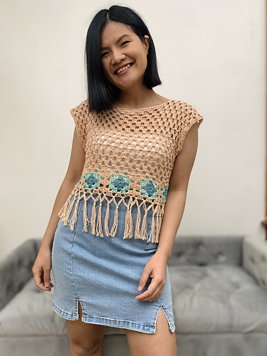 Boho Crop Top photo 4
