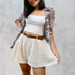 Wide leg shorts photo 3