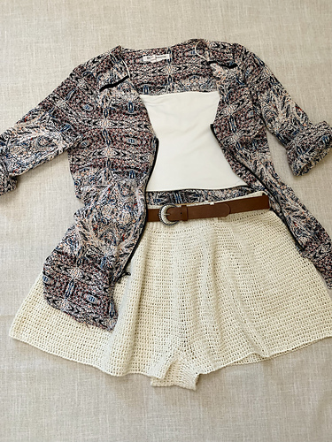 Wide leg shorts photo 4