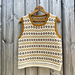 The Spinner’s Vest / Spinnerivesten pattern 
