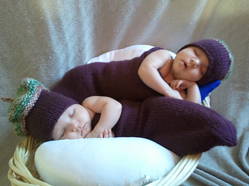 Swaddle Sac and Acorn Cap photo 3