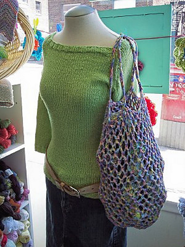 Eco Warrior Crochet Shopping Bag photo 1
