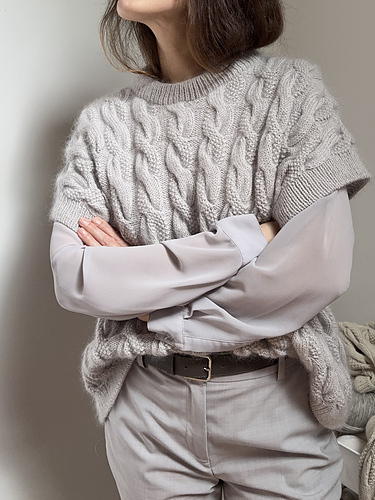 Knitonomy Pearl Genser - Magdalena Parker