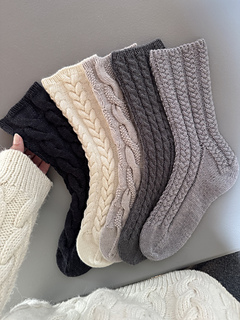 shown with the knitonomy bloomfield, pearl, fresno and grayling socks