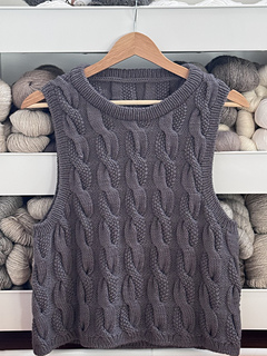 Ravelry: The Knitonomy Pearl Vest pattern by Magdalena Parker