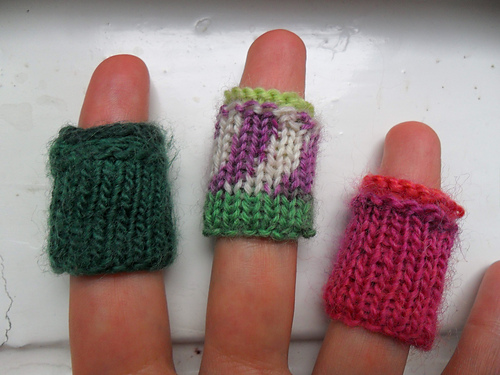 Finger Protector - Knitted Sheep