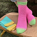 Picnic Basket Socks pattern 