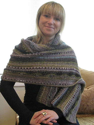 Stitch Sampler Shawl photo 5