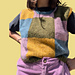 Queen's Gambit Vest Intarsia pattern