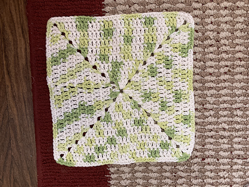 Granny Square Oppvaskklut - byknittin4sanity