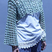かぎ針まっすぐセーター/Crochet Simple Sweater pattern 