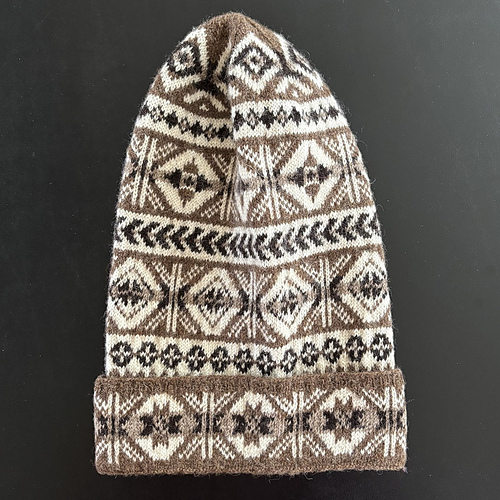 Ravelry: Knitting Jenny 29: Fair Isle Fisherman's Kep Hat pattern