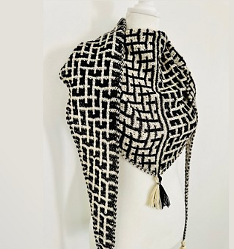 Dragon Scales Shawl