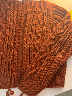 sleeves joined with body