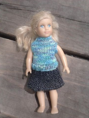 Molly's Skirt, Pants & Sweater American Girl 6" photo 3