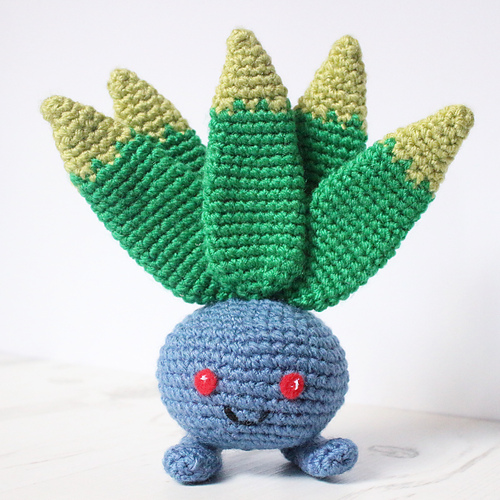 Oddish Pokemon Amigurumi photo 1