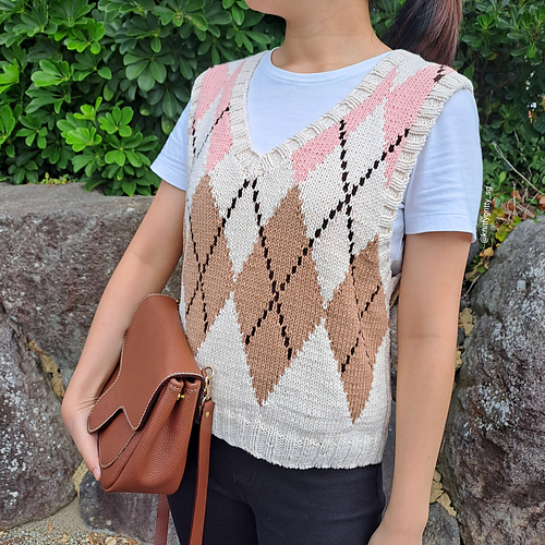 Argyle Dreams Vest photo 2