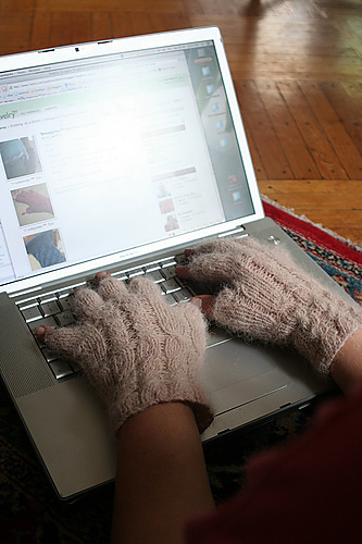 Snuggles Fingerless Gloves photo 7