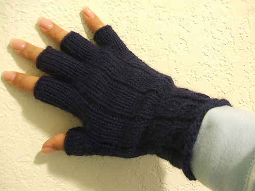 Snuggles Fingerless Gloves photo 9